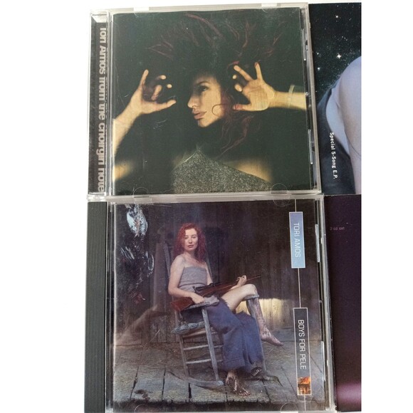 Set of 5 1990s Tori Amos CDs incl Hey Jupiter EP & To Venus & Back 2CD - Picture 2 of 6